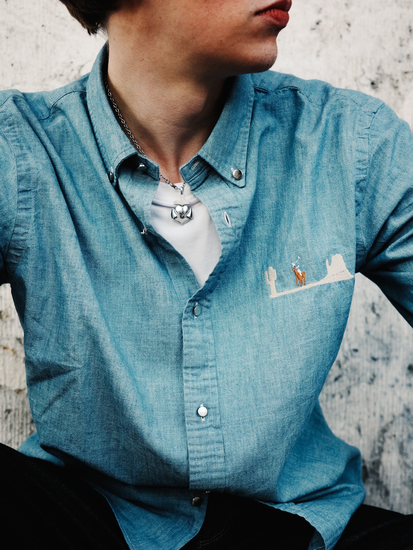Reworked Ralph Lauren Denim Hemd  1 of 1